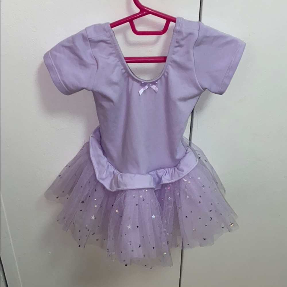 Dancina purple toddler sparkle tutu sz 2-3t